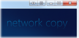 Title element in the Windows 7 Media Center style